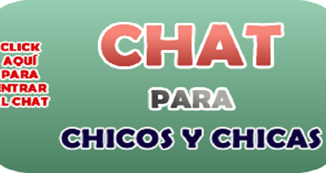 Chat de 15 a 16 a 17 a 18 a 19 a 20 chat para chicos y chicas jóvenes